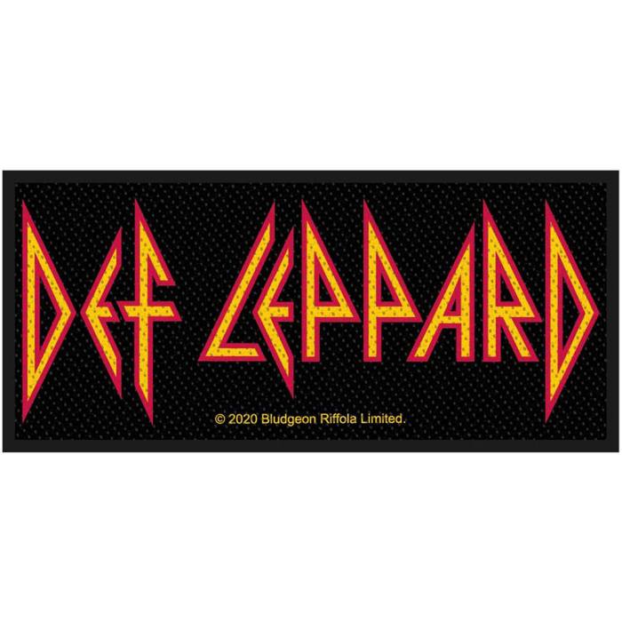Def Leppard Standard Patch: Logo 115393