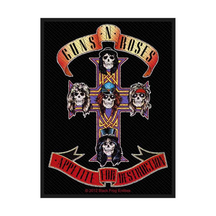 Guns N' Roses standardni našitek Appetite 115452