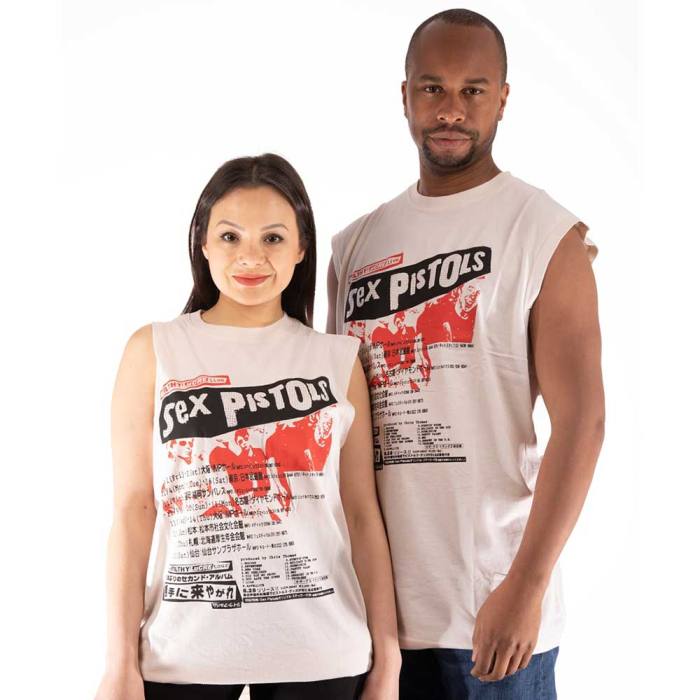 The Sex Pistols unisex tank T-Shirt: Filthy Lucre (okrašeno) 115522