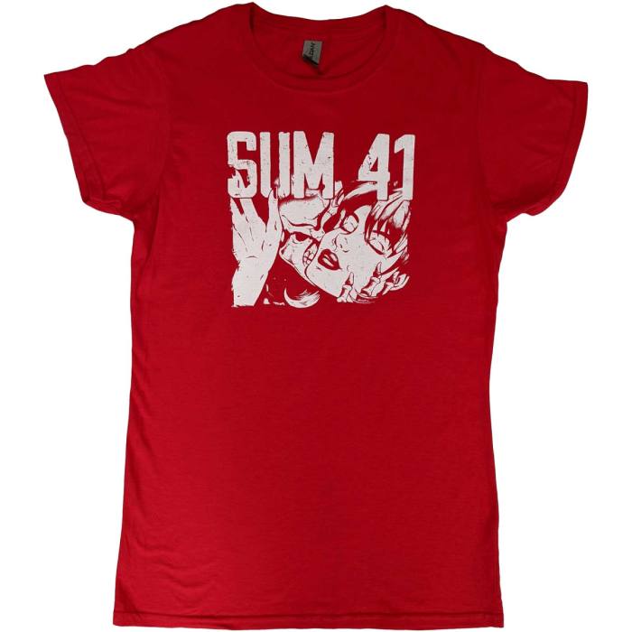 Sum 41 Ladies T-Shirt: Embrace 115567
