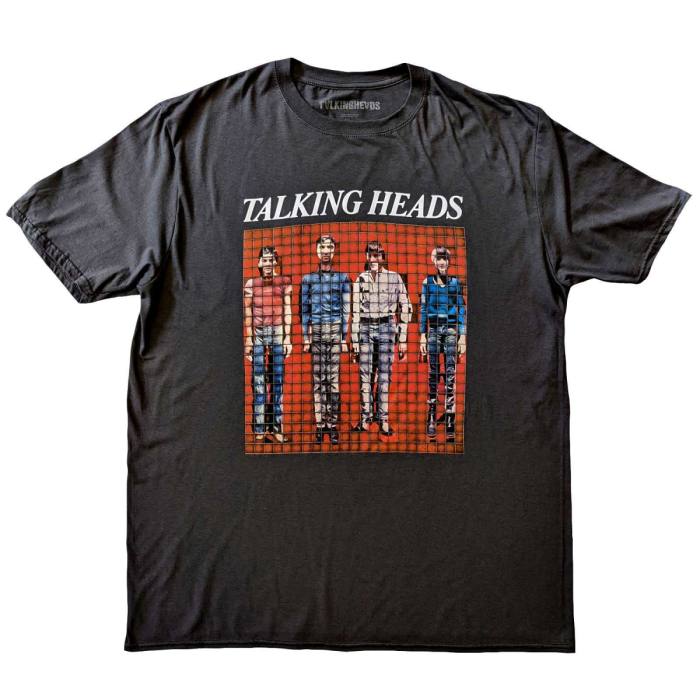 Talking Heads Unisex T-Shirt: Pixel Portrait 115579