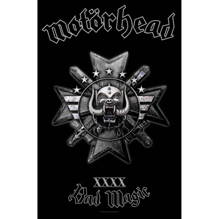 Motorhead Textile Poster: Bad Magic 115645