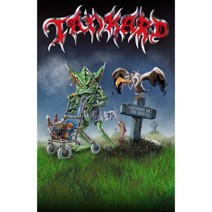 Tankard Textile Poster: One Foot In The Grave 115655