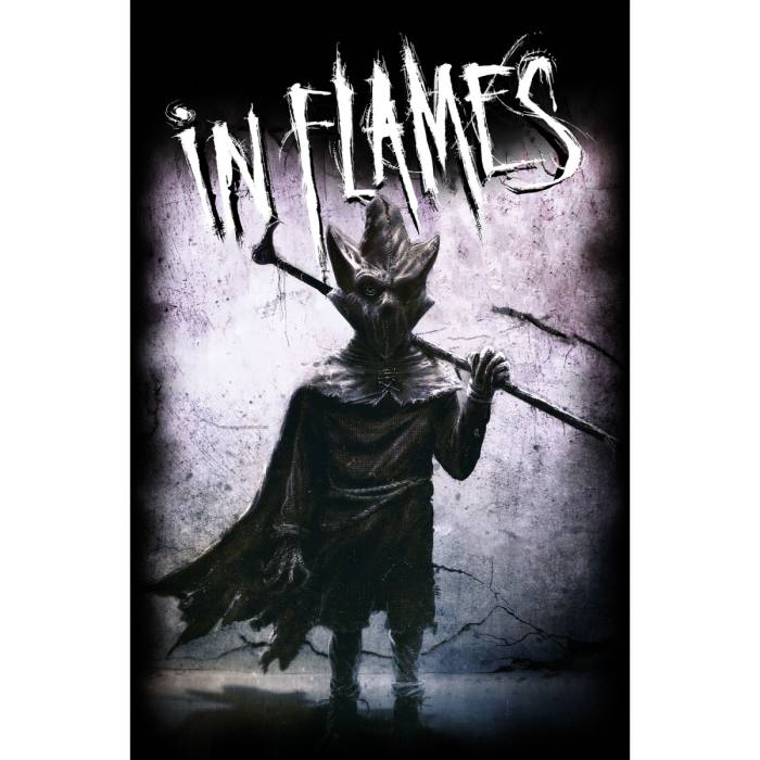 In Flames Textile Poster: I, The Mask 115696