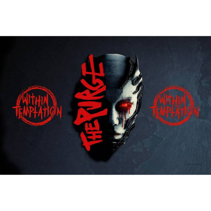 Within Temptation tekstilni poster – The Purge 115728