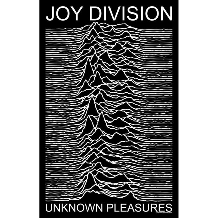 Joy Division Textile Poster: Unknown Pleasures 115743