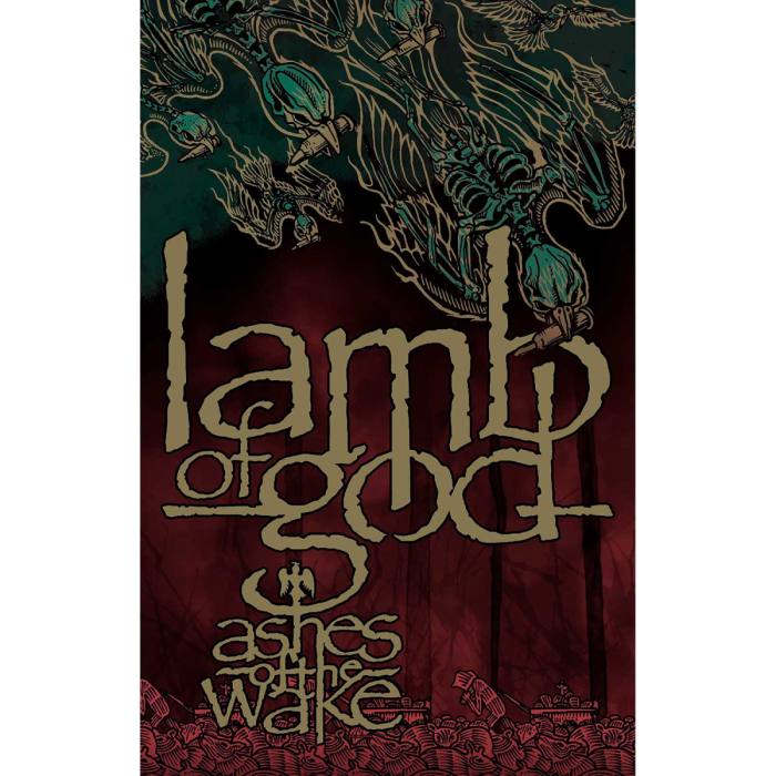 Lamb of God tekstilni poster Ashes Of The Wake 115758