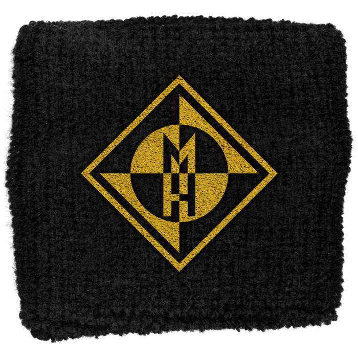 Machine Head Embroidered Wristband: Diamond Logo 115902