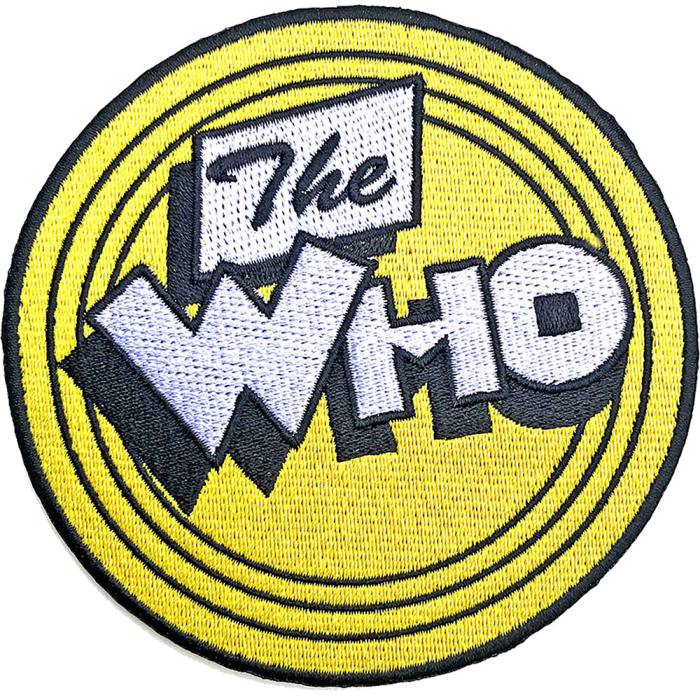 The Who Standard Patch: Yellow Circle 115940