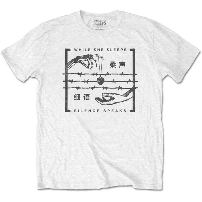 While She Sleeps Unisex T-Shirt: Silence Speaks 115980