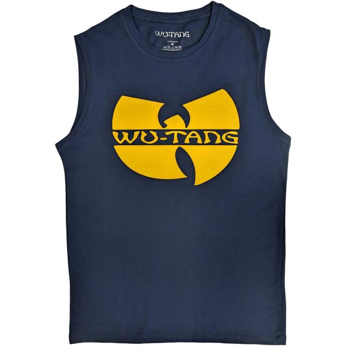Wu-Tang Clan Unisex Tank T-Shirt: Logo (Navy Blue) 115988