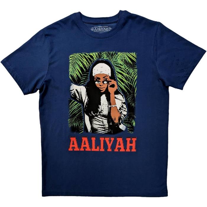 Aaliyah unisex T-Shirt: Foliage (denim blue) 116187