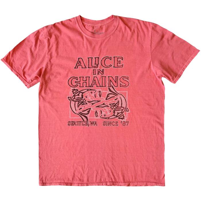 Alice In Chains Unisex T-Shirt: Totem Fish 116514