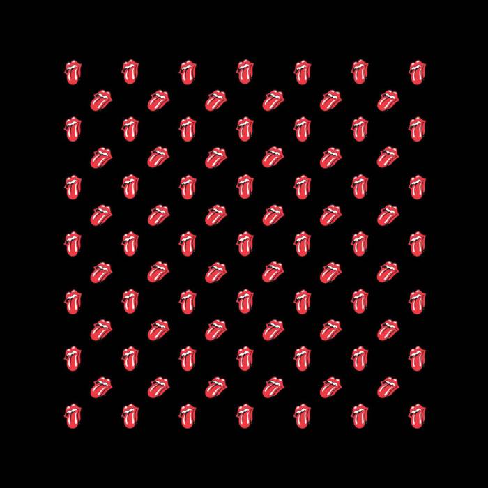 The Rolling Stones unisex bandana: Tongues (črna) 116700