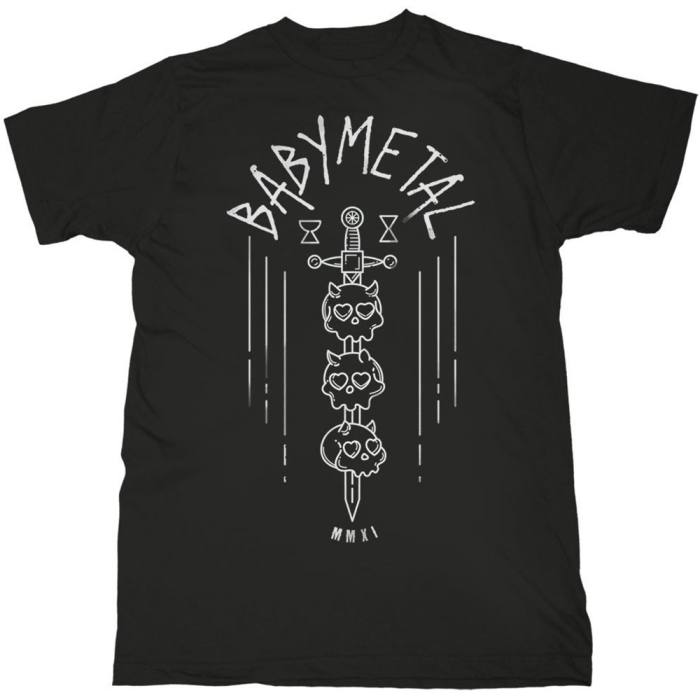 Babymetal Unisex T-Shirt: Skull Sword 116741