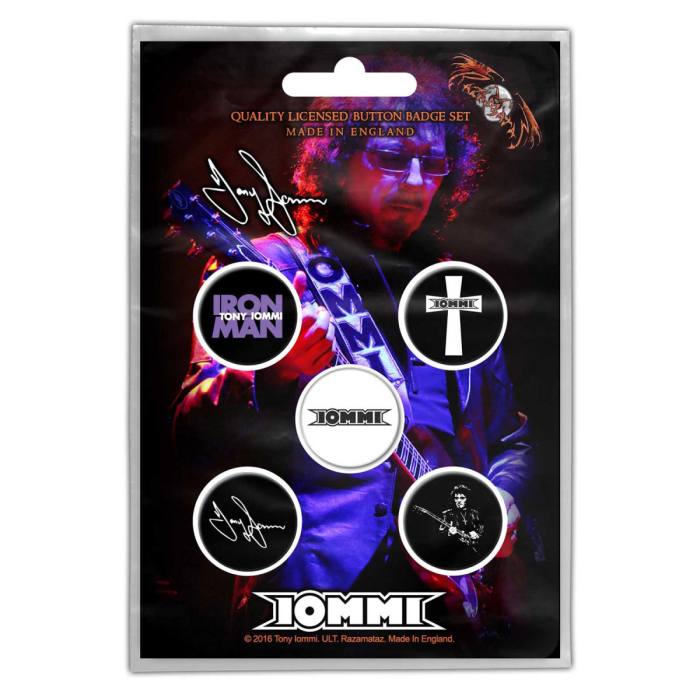 Tony Iommi set značk Iommi 116796