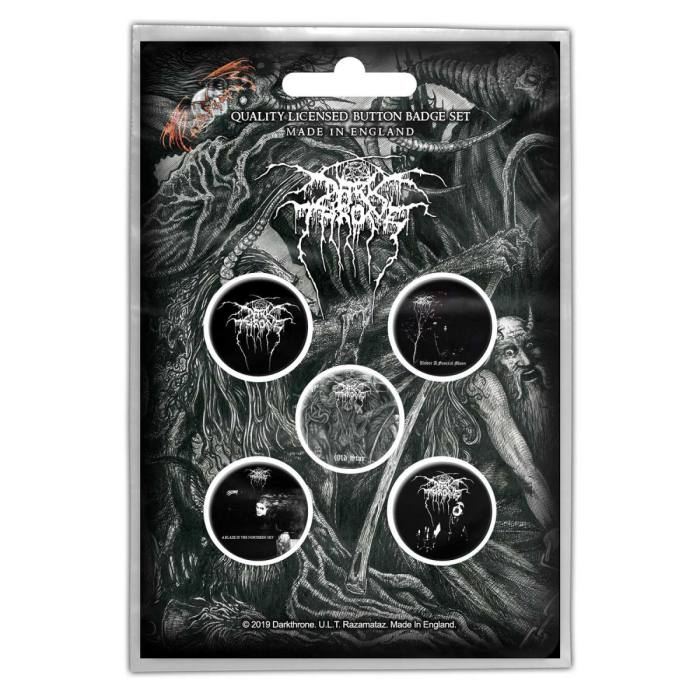 Darkthrone Button Badge Pack: Old Star 116826