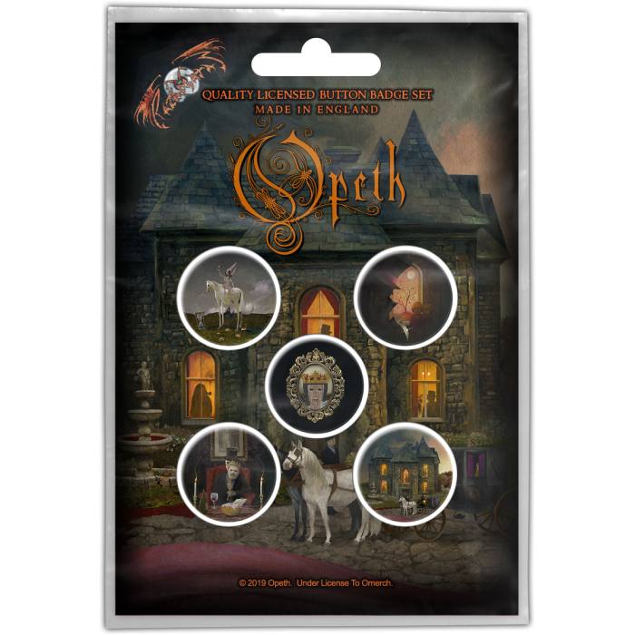 Opeth Button Badge Pack: In Caude Venenum (Retail Pack) 116834