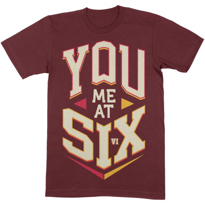 You Me At Six Unisex T-Shirt: Cube 116025