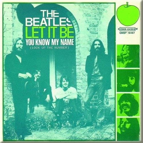 The Beatles magnet za hladilnik: Let It Be / You Know My Name 117110