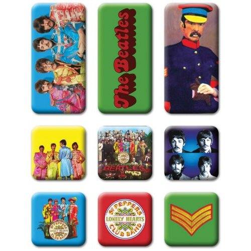 The Beatles Magnet Set Hladilnik: Sgt Pepper 117127