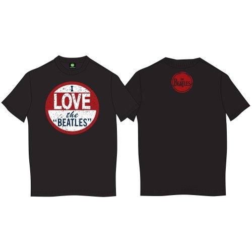 The Beatles Unisex T-Shirt: Vintage I Love The Beatles 117411