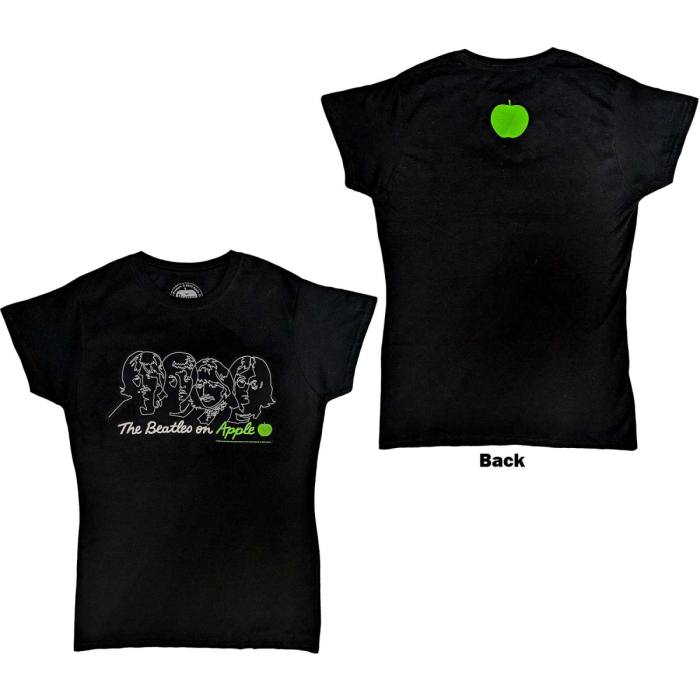 The Beatles Ladies T-Shirt: On Apple 117429