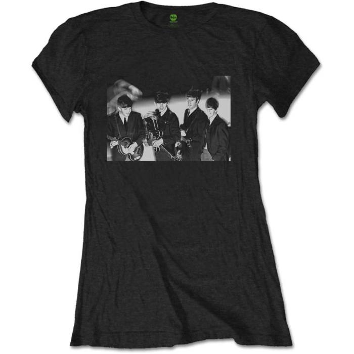 The Beatles Ladies T-Shirt: Smiles Photo 117520