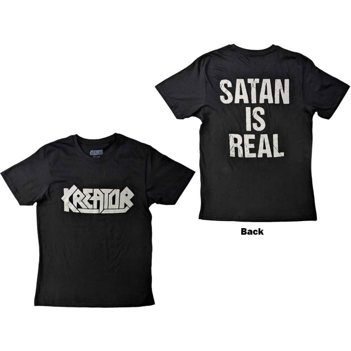 Kreator Unisex T-Shirt: Satan Is Real 118004