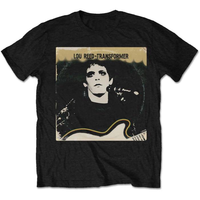 Lou Reed unisex T-shirt Transformer Vintage Cover (črna) 236152