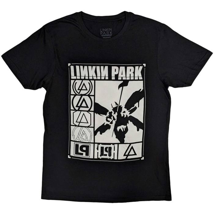 Linkin Park Unisex T-Shirt Logos Rectangle 118146