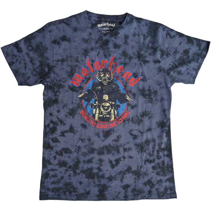 Motorhead Unisex T-Shirt: Born To Lose Biker (Wash Collection) 118518