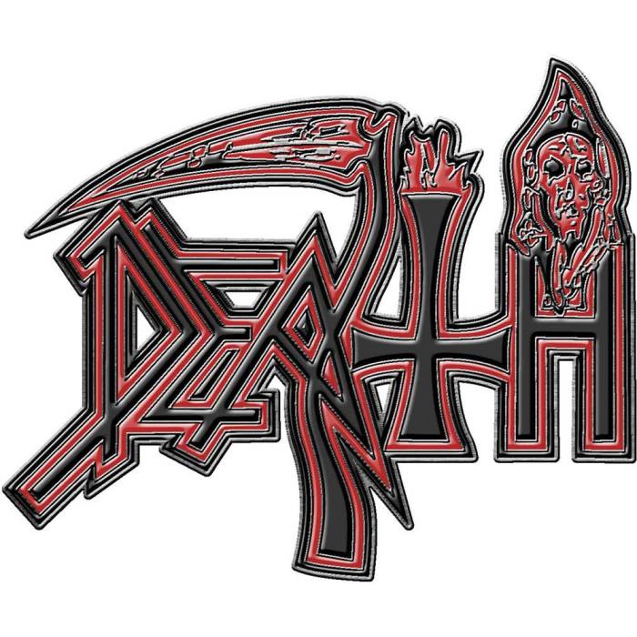 Death Pin Badge: Human Logo 119457