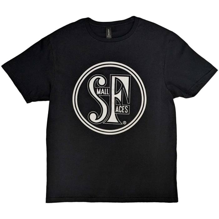 Small Faces Unisex T-Shirt: Logo (Črna) 120980