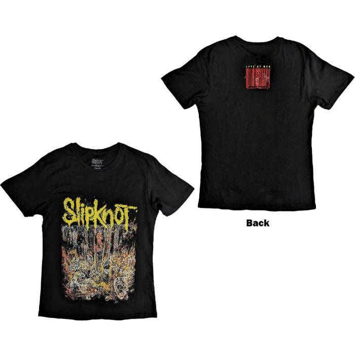 Slipknot Unisex T-shirt: Live at MSG (Back Print) 121228