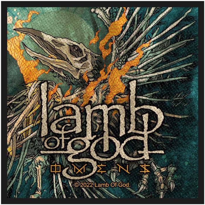 Lamb Of God standard našitek: Omens 121481