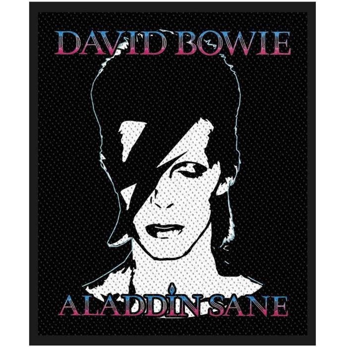 David Bowie standardni našitek Aladdin Sane 121486