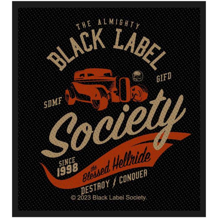 Black Label Society standardni našitek The Blessed Hellride 121488