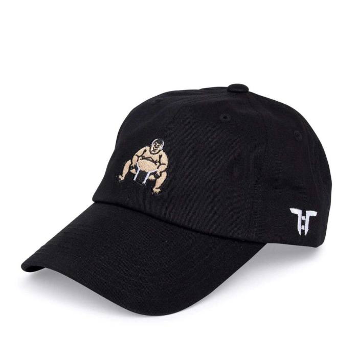 Tokyo Time Unisex Baseball Cap: Sumo (Črna) 121968