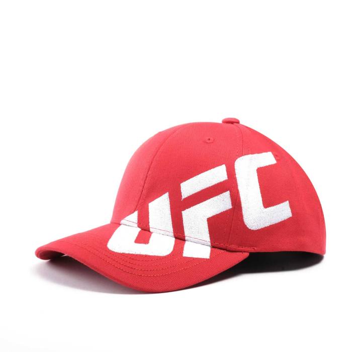 Tokyo Time unisex kapa s ščitnikom UFC White XL Logo (rdeča) 121982