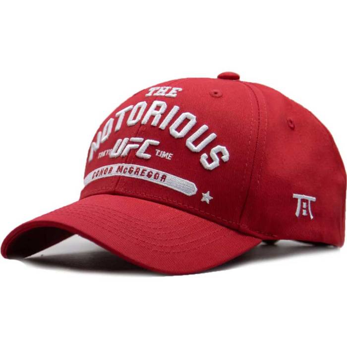 Tokyo Time Unisex Baseball Cap: UFC Notorious McGregor White Logo 121995