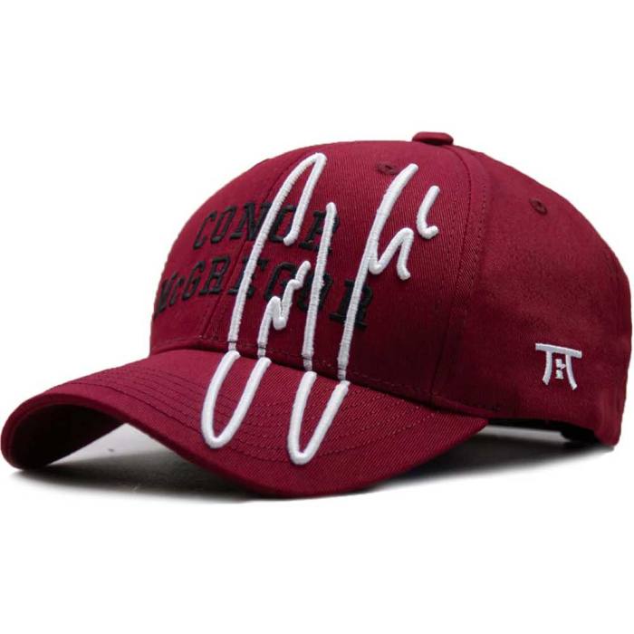 Tokyo Time Unisex Baseball Cap: UFC McGregor White Signature (Red) 121996