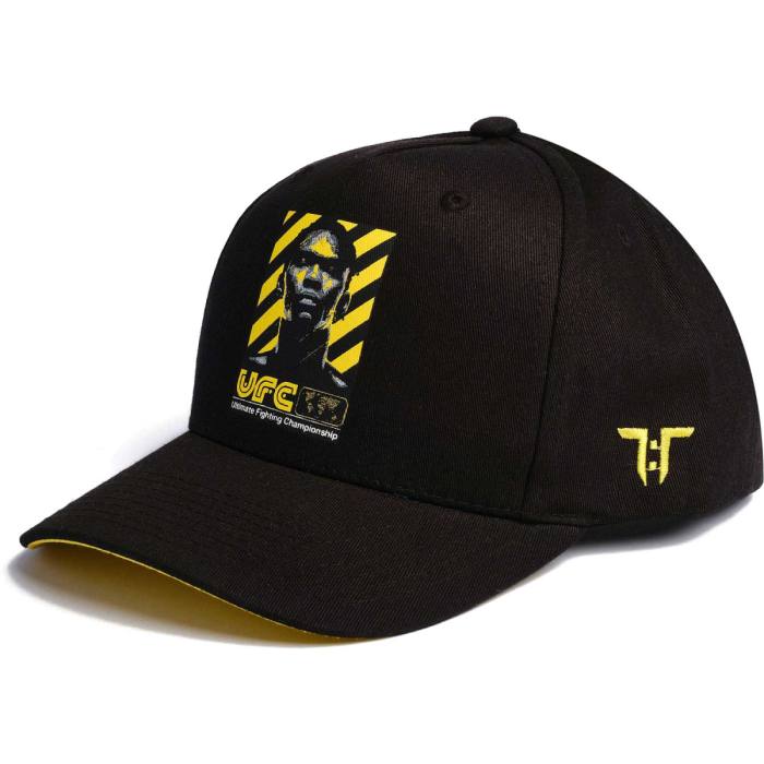 Tokyo Time Unisex Baseball Cap: UFC Israel Adesanya 3D Graphic (Black) 121998