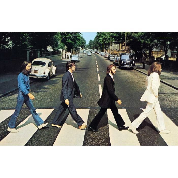 The Beatles tekstilni poster: Abbey Road 122103