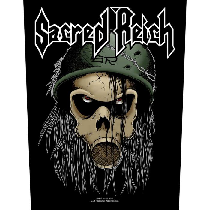 Sacred Reich Hrbtni našitek: OD 123040