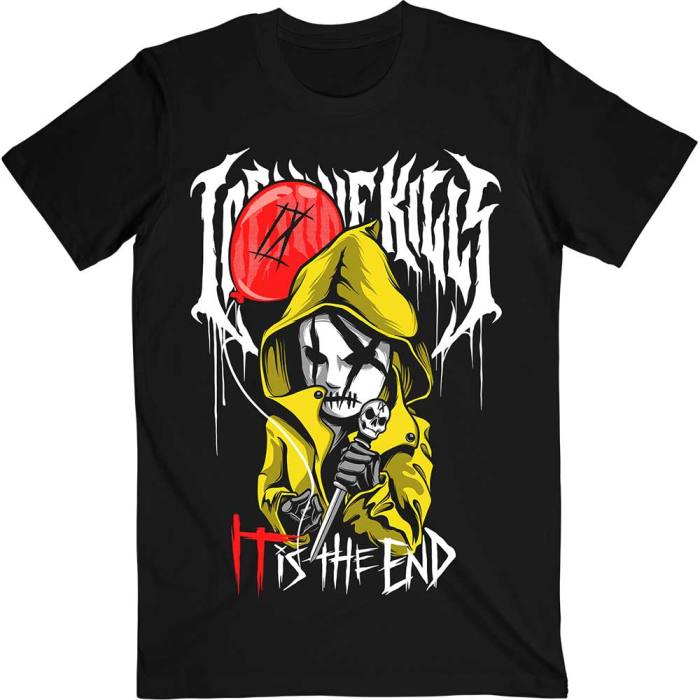 Ice Nine Kills Unisex T-Shirt: Yellow Coat (Black) 123128