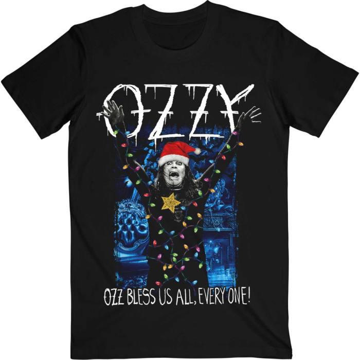 Ozzy Osbourne Unisex T-Shirt: Arms Out Holiday 123263