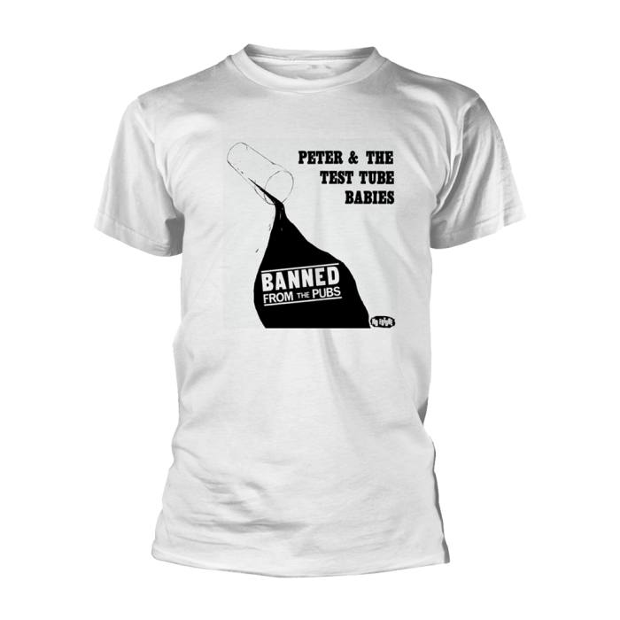 Banned From The Pubs (White) T-shirt 128316