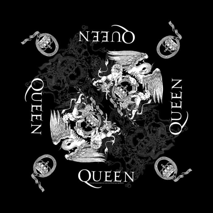 Queen unisex bandana Crest 129485