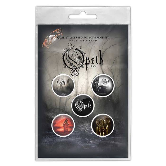 Opeth Button Badge Pack: Classic Albums 129622